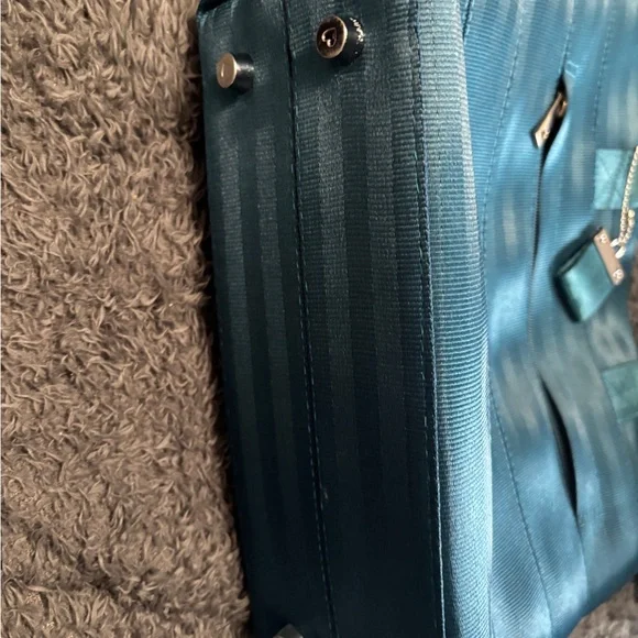 NWOT Harvey’s jade tote & make up bag - Picture 2 of 6